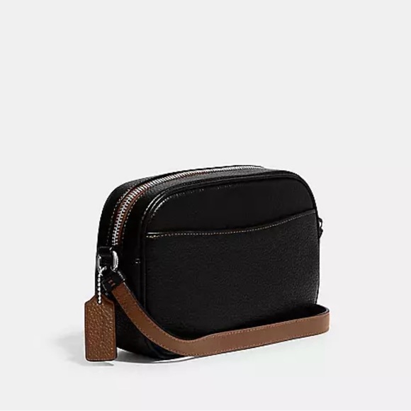 Mini Jamie Camera Bag With Coach Stripe - Picture 2 of 3